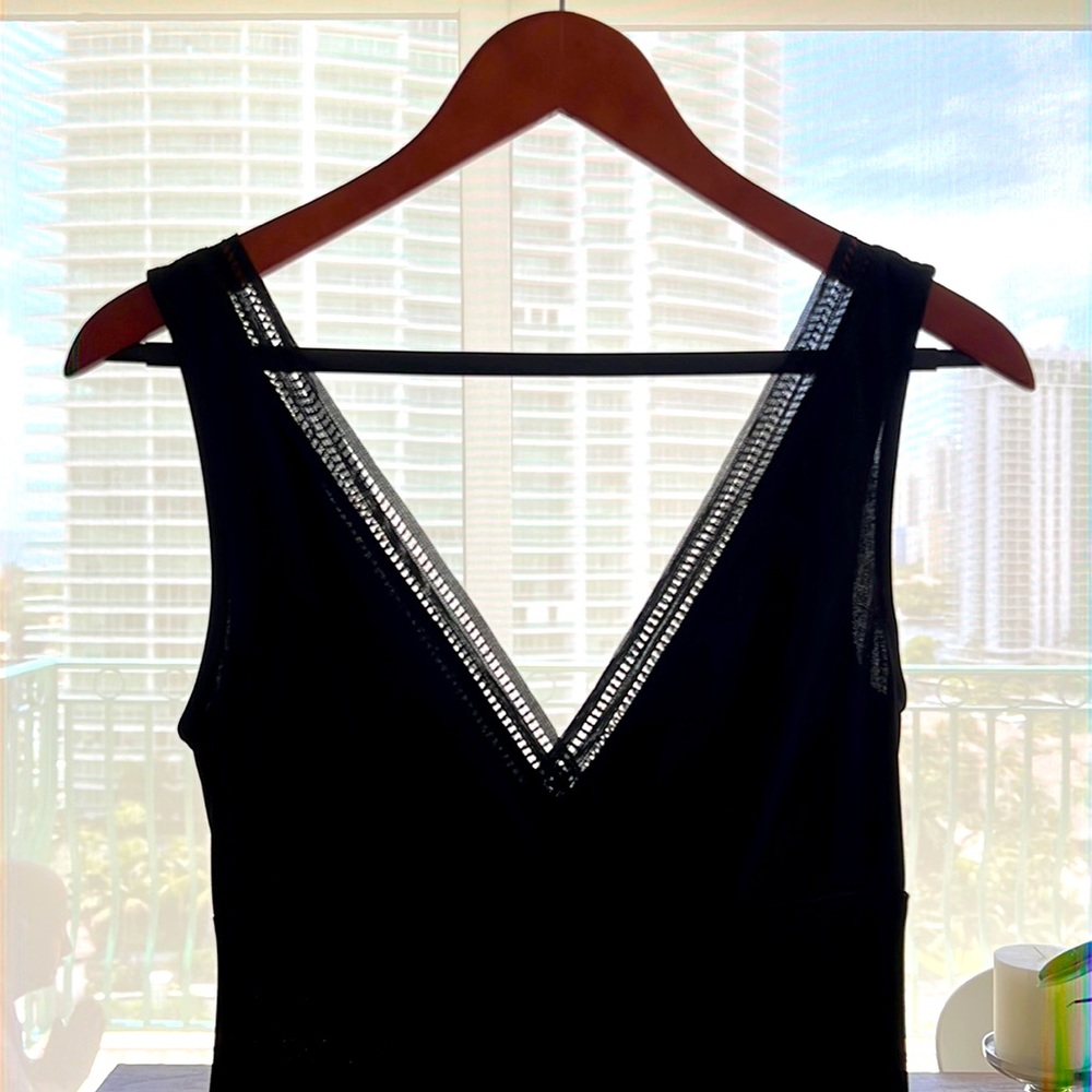 Black long dress- wear a casual, or dress it up!